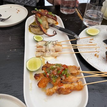 Wayan - Shrimp Satay, Scallop Satay, Octopus a la Plancha - Indonesian Near Me - New York, New York