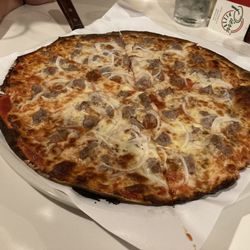 Pierri Pizza - 14" Sausage and onion.  Favorite  pizza in the Valley by far.