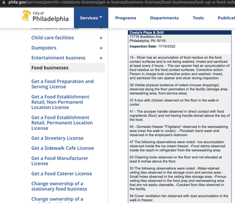 Costa's Pizza & Grill by null