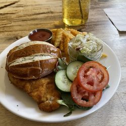 The German Cafe - Schnitzel Sandwich