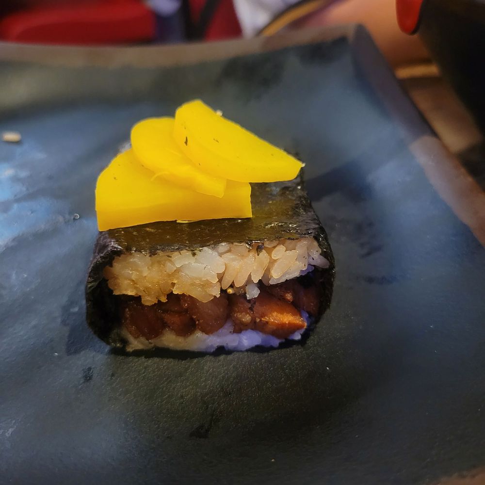 Loft 94 - Pork belly musubi - Tapas/Small Plates Near Me - Jamul, California Loft 94 - Pork belly musubi - Tapas/Small Plates Near Me - Jamul, California