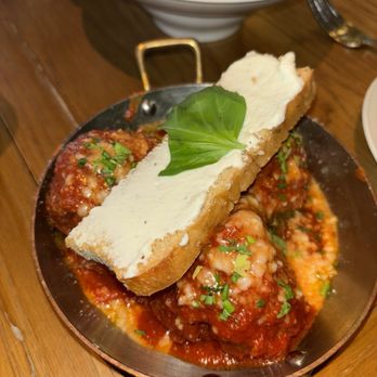 Marmo - Polpette - meatballs. SO GOOD - Italian Near Me - Houston, Texas
