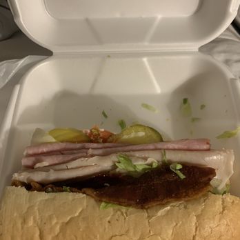 Mega Subs - Club sandwich half of the large - Sandwiches Near Me - Santa Ana, California