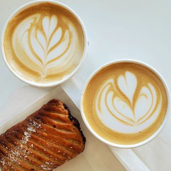 Cortado Coffee - Biscoff Cookie Butter Lattes & Chocolate Croissant - Coffee & Tea Near Me - Garden Grove, California