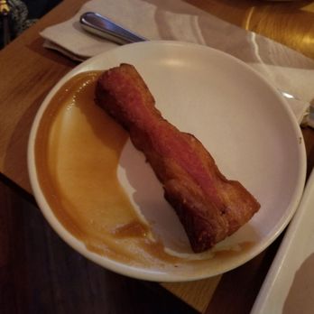 Fable Kitchen - Side of bacon with apple puree or jam - Canadian (New) Near Me - Vancouver, British Columbia