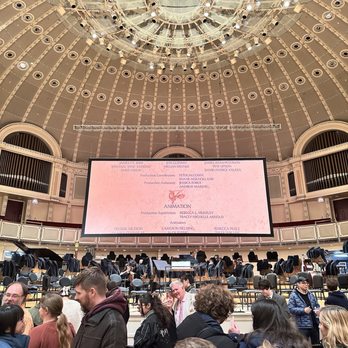 Chicago Symphony Center - End of concert; row H - Music Venues Near Me - Chicago, Illinois