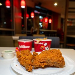 Jollibee - spicy chicken, good