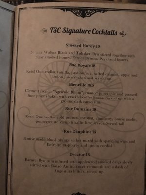Menu photo 3 The Swinging Cat Sydney, NSW