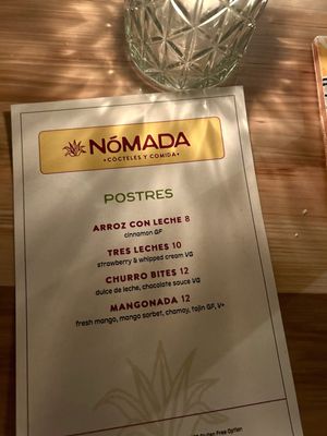 Menu photo 8 Nomada Verona, NJ