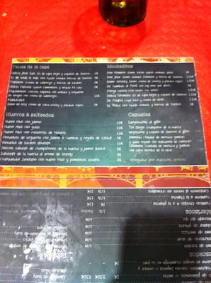 Menu photo 1 Filomena Tapas Seville, SE