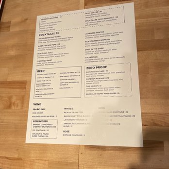Common Ground Bar and Eatery - Sylvan Park - Drink menu - Diners Near Me - Nashville, Tennessee