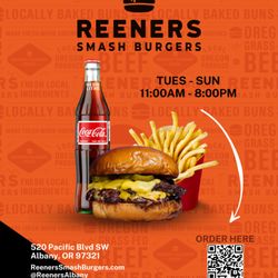 Reeners Smash Burgers