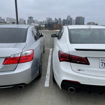 Laurel Parking - very tight spaces, barely any room to actually get out or in my car. - Parking Near Me - San Diego, California Laurel Parking - very tight spaces, barely any room to actually get out or in my car. - Parking Near Me - San Diego, California