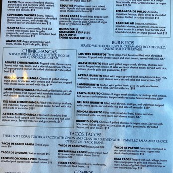 Los Agaves Grill - Menu - Bars Near Me - Westfield, Indiana Los Agaves Grill - Menu - Bars Near Me - Westfield, Indiana