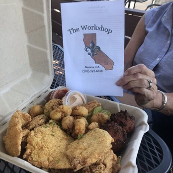 The Workshop - Menu and the works - Cajun/Creole Near Me - Benicia, California