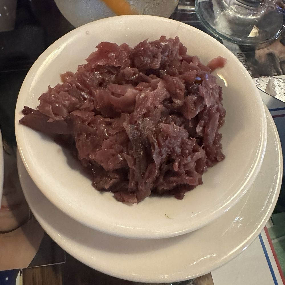 Sebastian's Schnitzelhaus - Red cabbage side - German Near Me - Wrightstown, New Jersey Sebastian's Schnitzelhaus - Red cabbage side - German Near Me - Wrightstown, New Jersey