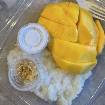 Bhan Kanom Thai - Mango sticky rice - Desserts Near Me - Los Angeles, California Bhan Kanom Thai - Mango sticky rice - Desserts Near Me - Los Angeles, California