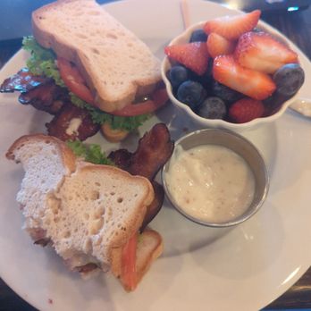 Re:Bar Cafe and Juicestillery - BLT with berries. - Breakfast & Brunch Near Me - Tomball, Texas Re:Bar Cafe and Juicestillery - BLT with berries. - Breakfast & Brunch Near Me - Tomball, Texas