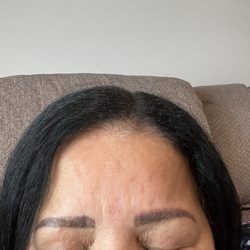 Carolinas - 2nd Brow appointment. Light and dark shading.