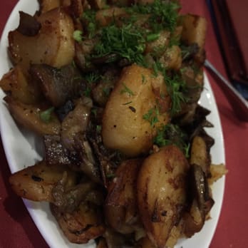 Nargis Cafe - Fried potatoes with mushrooms - Middle Eastern Near Me - Brooklyn, New York Nargis Cafe - Fried potatoes with mushrooms - Middle Eastern Near Me - Brooklyn, New York