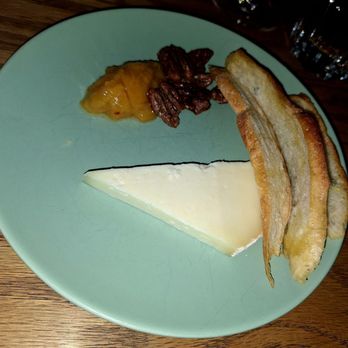 Somm Time - Buttermilk Basque cheese, peach jam, and candied pecans - Wine Bars Near Me - New York, New York