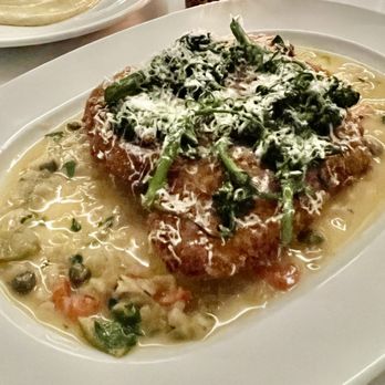 Emilia - Crispy Veal, Broccoli di Ciccio - Italian Near Me - Philadelphia, Pennsylvania Emilia - Crispy Veal, Broccoli di Ciccio - Italian Near Me - Philadelphia, Pennsylvania
