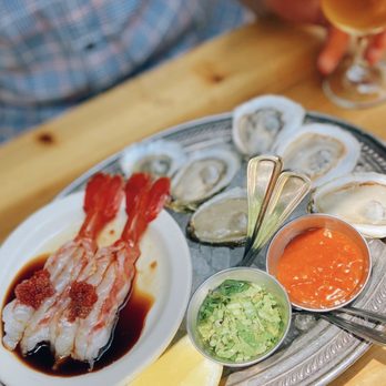 Found Oyster - oysters on the half (assorted), spot prawns - Seafood Near Me - Los Angeles, California
