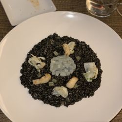 Nasturzio - Squid ink risotto
