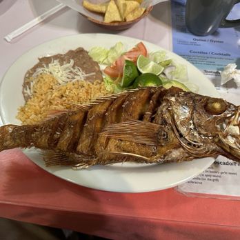 Mar Y Mar - Fried Red Snapper - Mexican Near Me - San Bruno, California