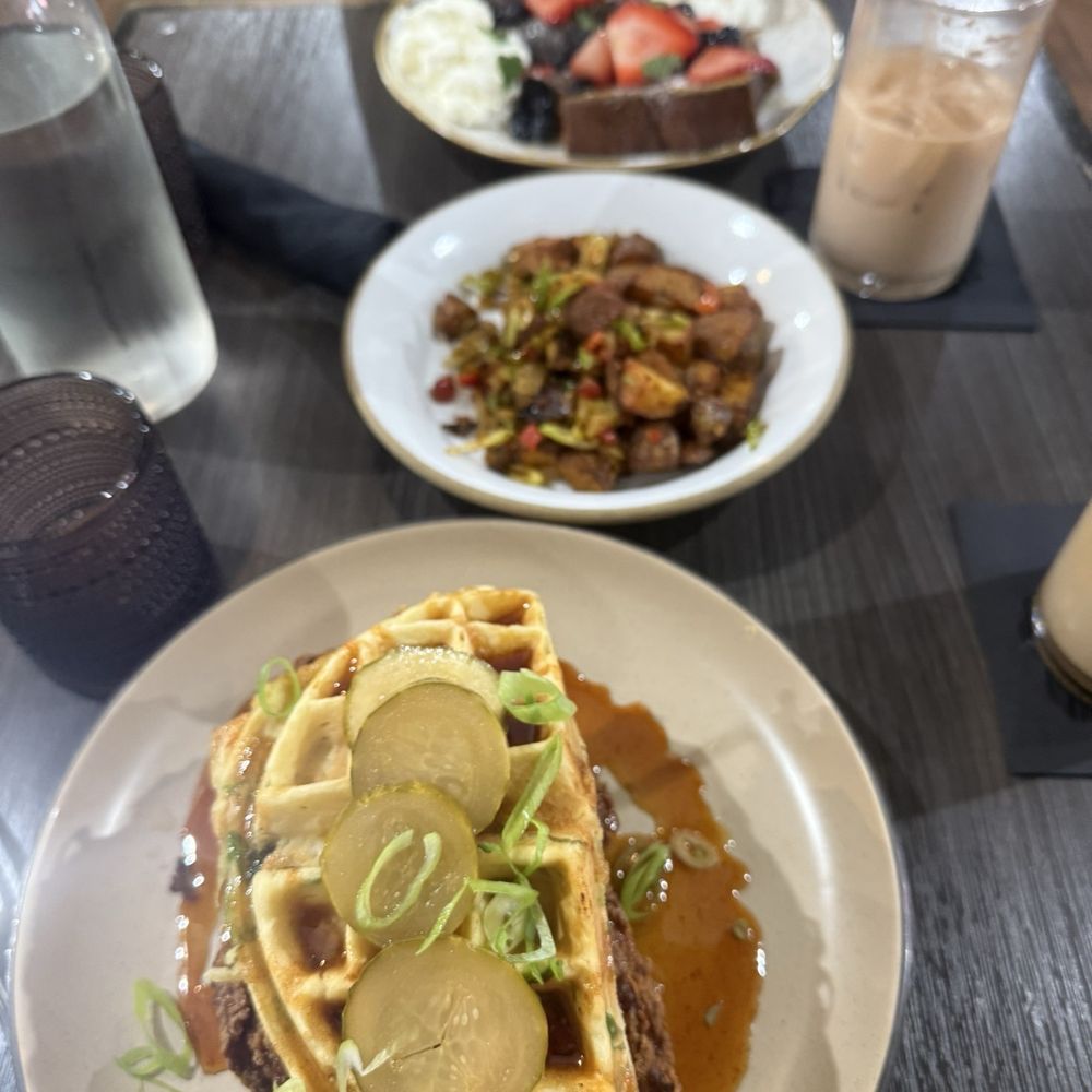 Brunch by De Martino - Hot Honey Chicken & Waffles - Latin American Near Me - Somerville, New Jersey