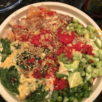 Bayside Poke - Regular size poké bowl - Poke Near Me - Newark, California