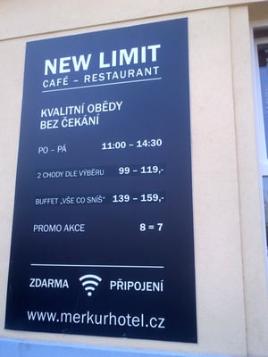 Menu photo 4 New limit Prague, PR