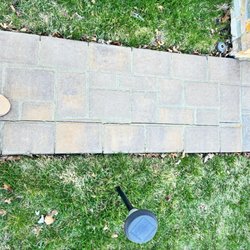 Jones Paving - This is an update and you can see how the pavers are pulling apart