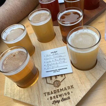 Trademark Brewing - Flight for $16.50 - Breweries Near Me - Long Beach, California Trademark Brewing - Flight for $16.50 - Breweries Near Me - Long Beach, California