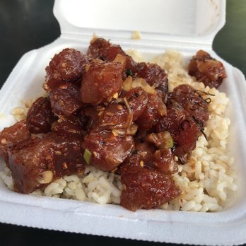 Ono Seafood - Soy sauce Poke #1 醤油ポケ - Seafood Near Me - Honolulu, Hawaii