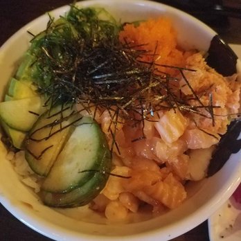 JINYA Ramen Bar - Katy - Sm California Poke Bowl $7.80 - great price for very fresh ingredients - Ramen Near Me - Katy, Texas
