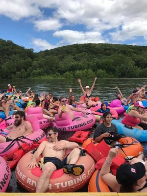 Delaware River Tubing by null