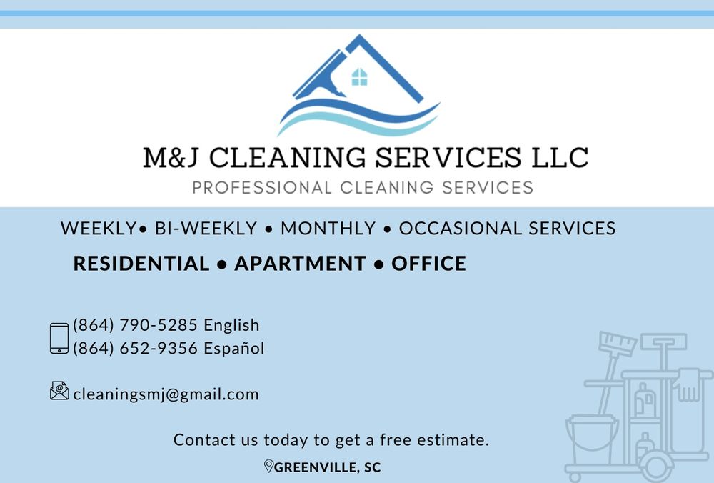 M&J CLEANING SERVICES - Greenville, South Carolina - Home Cleaning