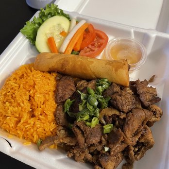 Phở95 Asian Fusion and Vietnamese - Com Thit Nuong Cha Gio Grilled BBQ Pork Egg Roll - Vietnamese Near Me - Arlington, Texas Phở95 Asian Fusion and Vietnamese - Com Thit Nuong Cha Gio Grilled BBQ Pork Egg Roll - Vietnamese Near Me - Arlington, Texas