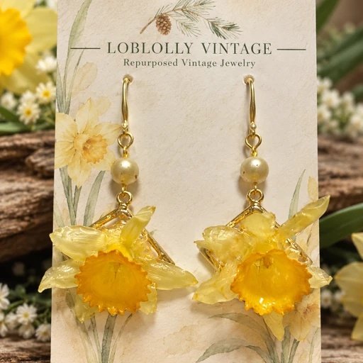 Loblolly Vintage Jewelry Logo