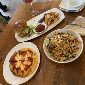 California Pizza Kitchen - - Thai Crunch Salad - Kids Pepperoni Pizza - West Coast Burger - Blueberry Drop Martini - Pizza Near Me - Torrance, California California Pizza Kitchen - - Thai Crunch Salad - Kids Pepperoni Pizza - West Coast Burger - Blueberry Drop Martini - Pizza Near Me - Torrance, California