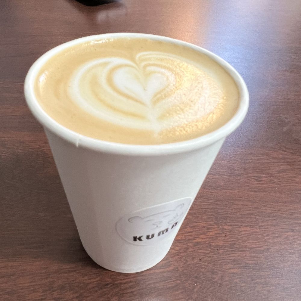Kuma cafe - Honey Rose Latte - Coffee & Tea Near Me - San Diego, California