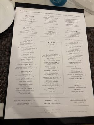 Menu photo 8 VIVO Italian Kitchen Universal City, CA Menu photo 8 VIVO Italian Kitchen Universal City, CA