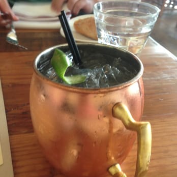 The Table - Moscow mule with homemade ginger beer - New American Near Me - San Jose, California The Table - Moscow mule with homemade ginger beer - New American Near Me - San Jose, California