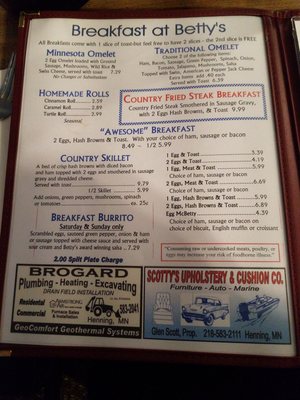 Menu photo 3 Marge’s Diner Ottertail, MN Menu photo 3 Marge’s Diner Ottertail, MN