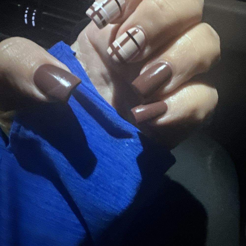 Queen Nails & Spa - Thanksgiving -Burberry style - Nail Salons Near Me - Coconut Creek, Florida Queen Nails & Spa - Thanksgiving -Burberry style - Nail Salons Near Me - Coconut Creek, Florida