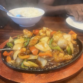 Szechuan Spice - Sizzling With Three Delicacies 铁板三鲜 - Szechuan Near Me - Pearland, Texas Szechuan Spice - Sizzling With Three Delicacies 铁板三鲜 - Szechuan Near Me - Pearland, Texas