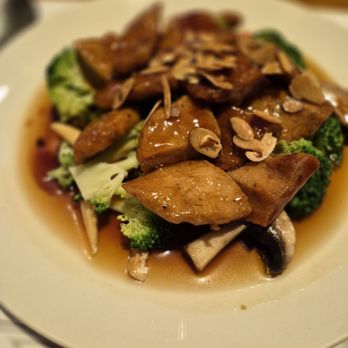 Veggie Heaven - Almond "chicken" - Kosher Near Me - Teaneck, New Jersey Veggie Heaven - Almond "chicken" - Kosher Near Me - Teaneck, New Jersey