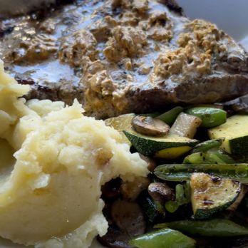 The Twisted Cork - Rib eye steak with chili butter - Wine Bars Near Me - Grants Pass, Oregon