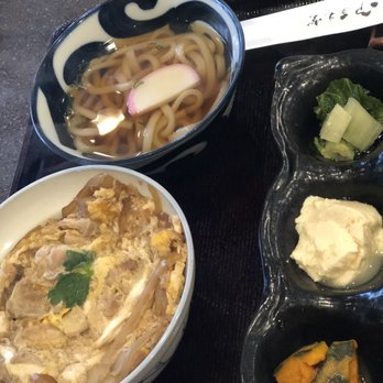 Matsuri - Lunch Set- mini udon, mini oyako donburi, sides - Japanese Near Me - Honolulu, Hawaii